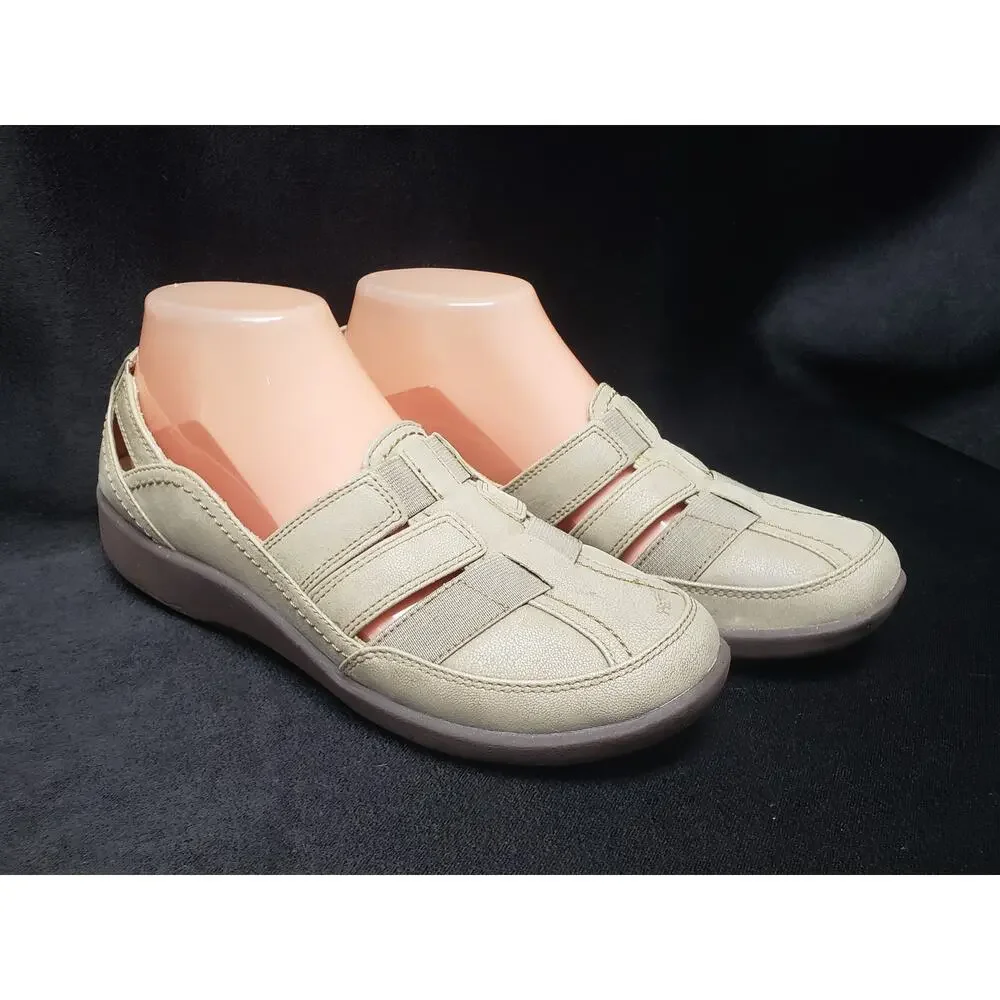 Clarks silliant beige
